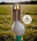 Porch Goose 23-28 inch Medium Lenght Hair Down Wig