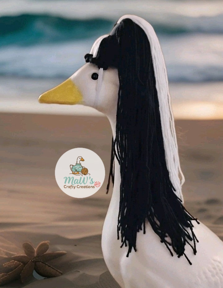 Streakin Porch Goose 23-28 inch Casual Long Ponytail